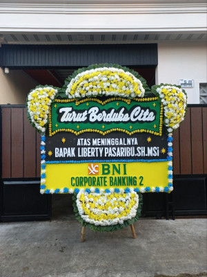Papan Bunga Duka di Sawahdadap