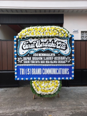 Papan Bunga Duka di Sawahdadap